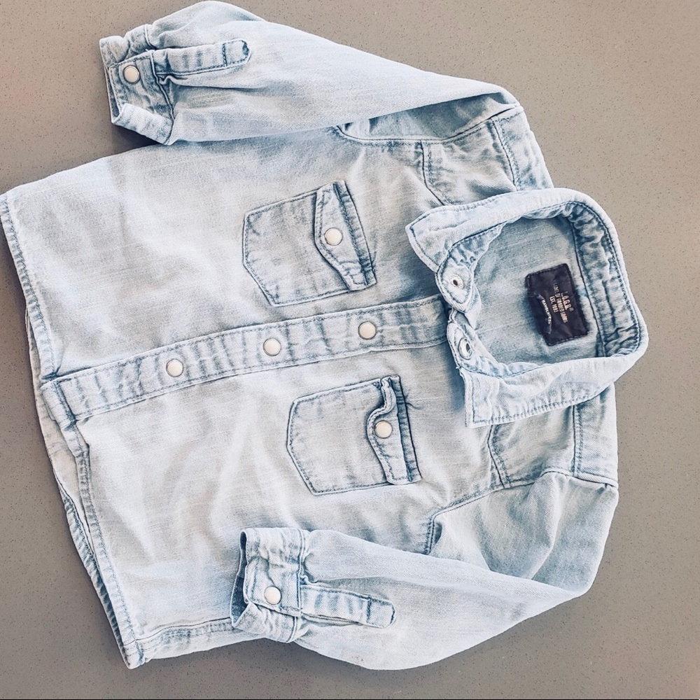 H&M denim shirt